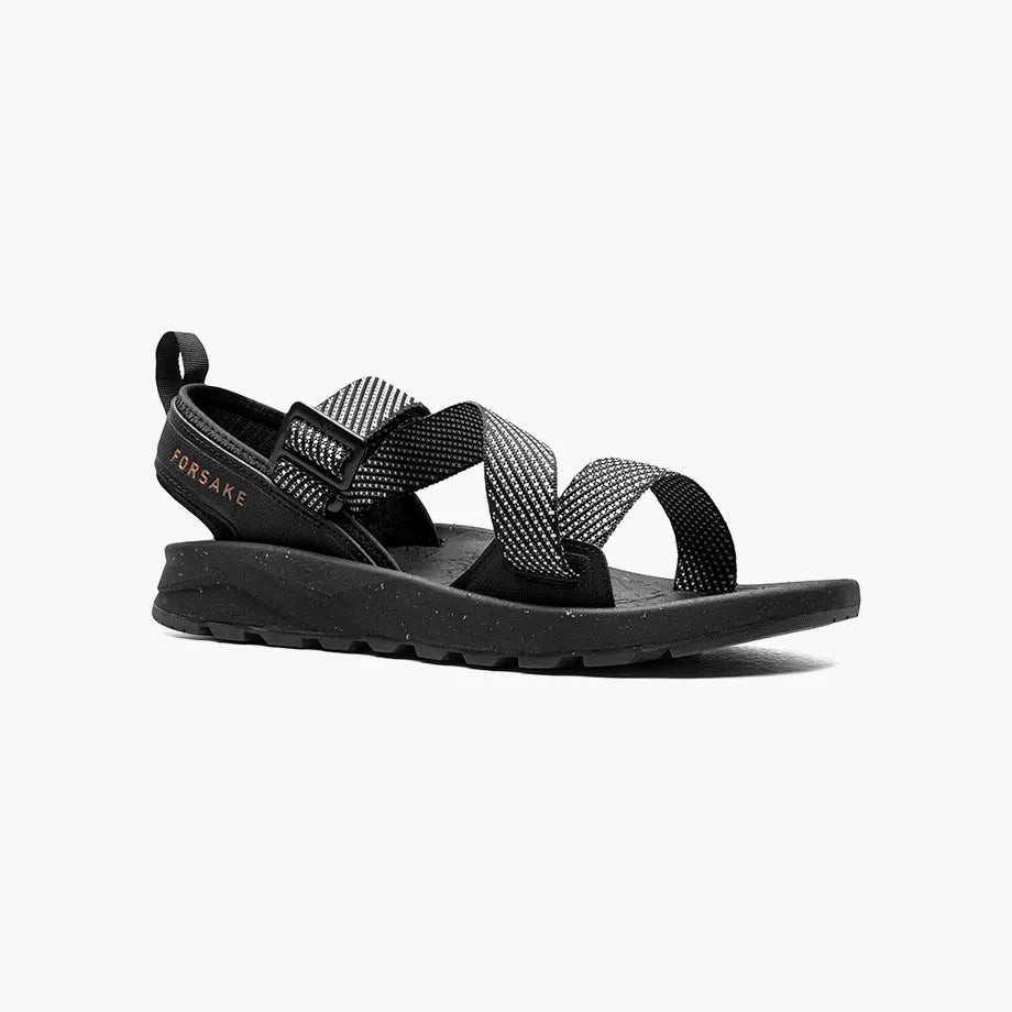 Forsake Unisex Rogue Sandal - Black