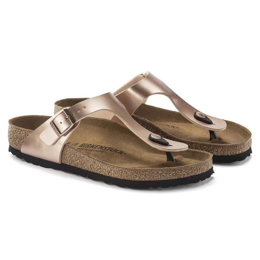 Birkenstock Women's Gizeh Birko-Flor - Copper