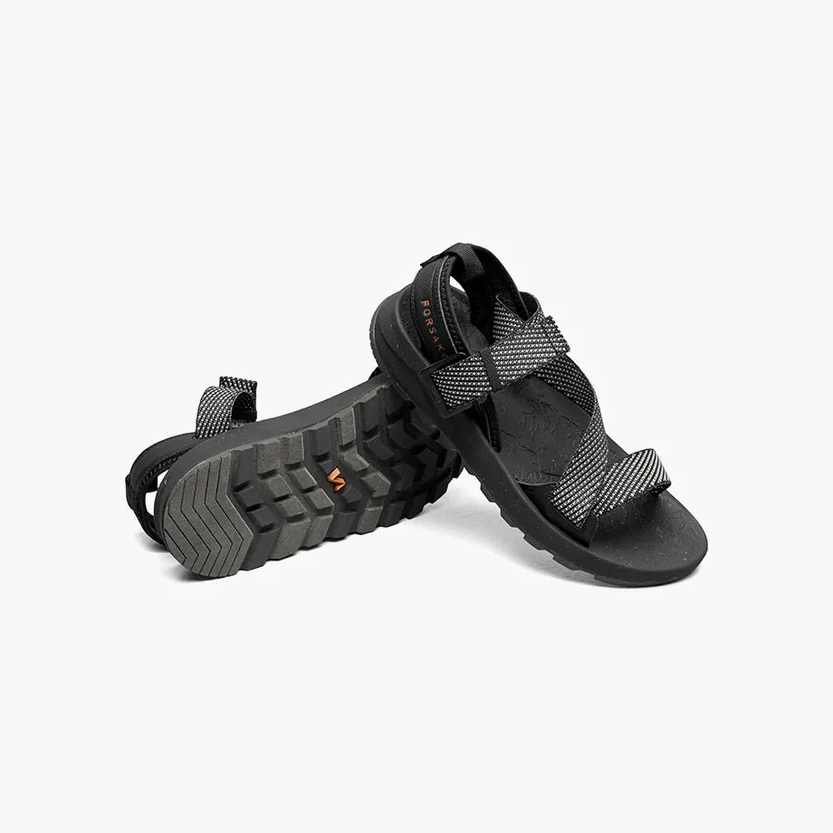 Forsake Unisex Rogue Sandal - Black
