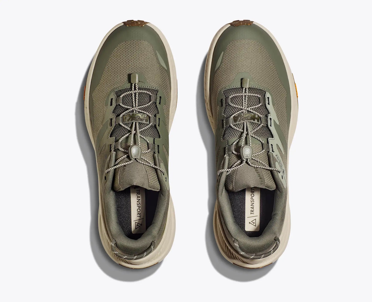 Hoka Men's Transport GTX - Slate/Oat Milk