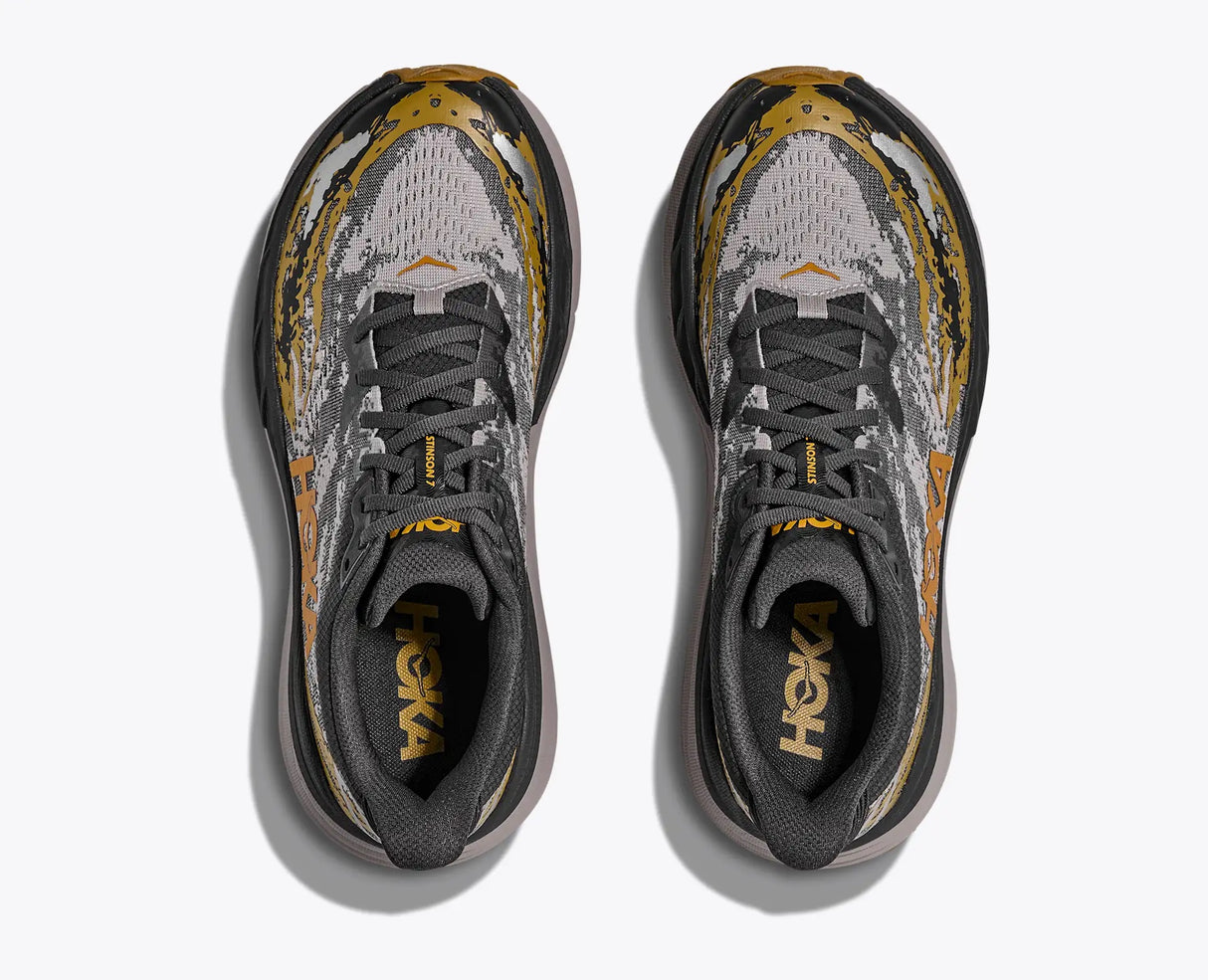 HOKA Men's Stinson 7 - Black/Cement