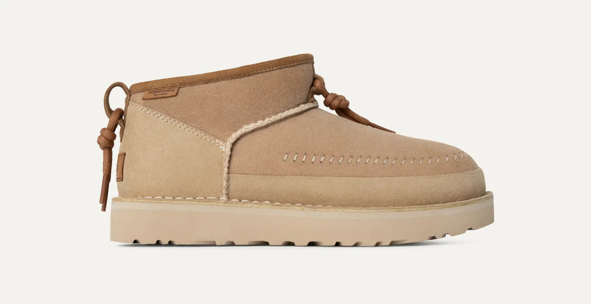 UGG Women's Ultra Mini Crafted Regenerate - Sand