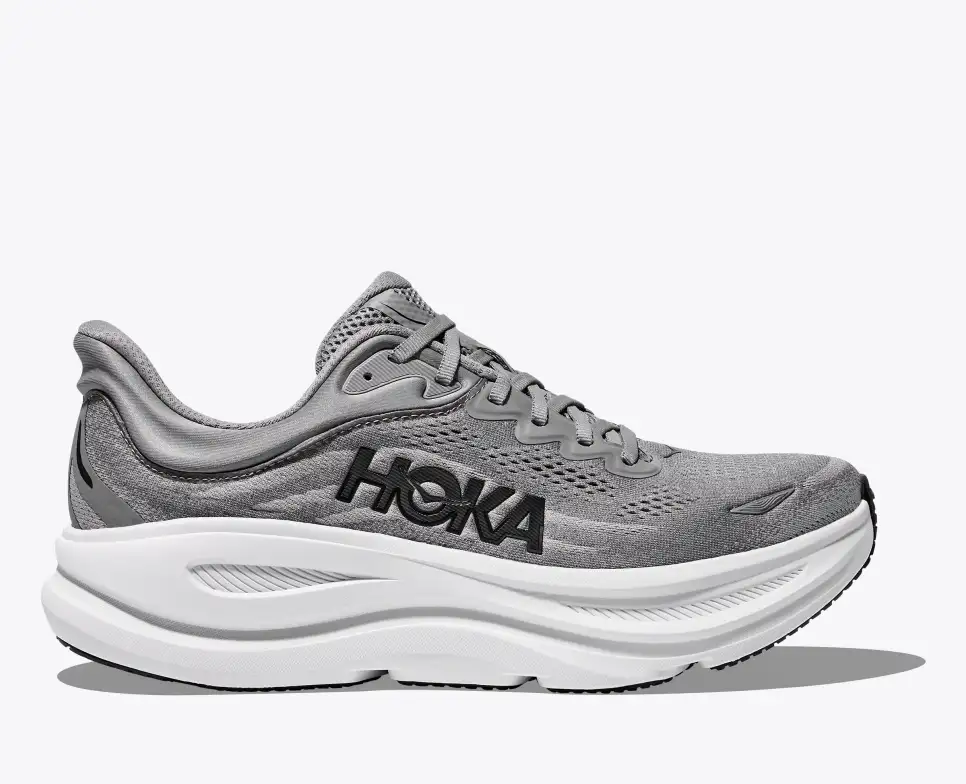 HOKA Men's Bondi 9 - Galactic Grey/Stellar Grey