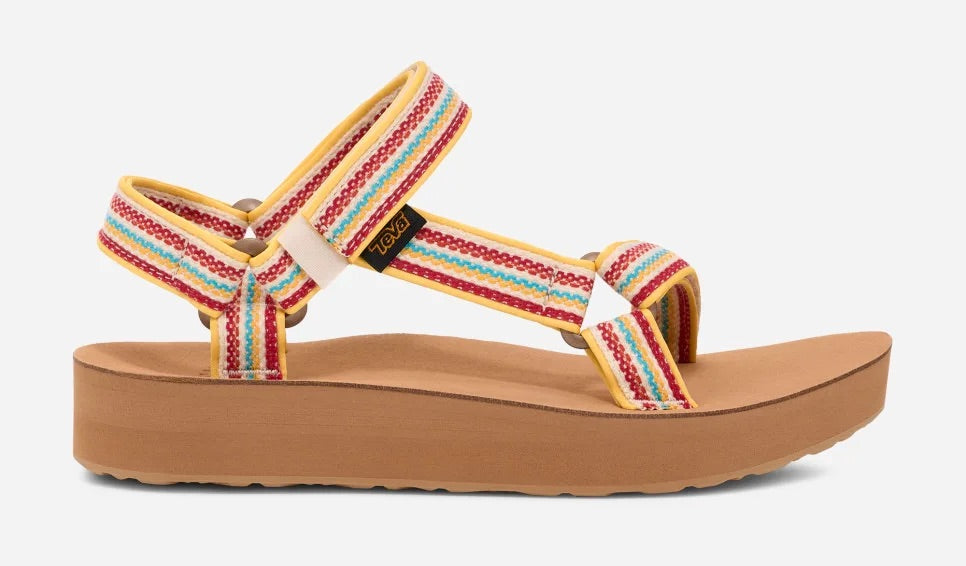 Teva Women's Midform Universal Woven Sandal - Coconut/Tanzine