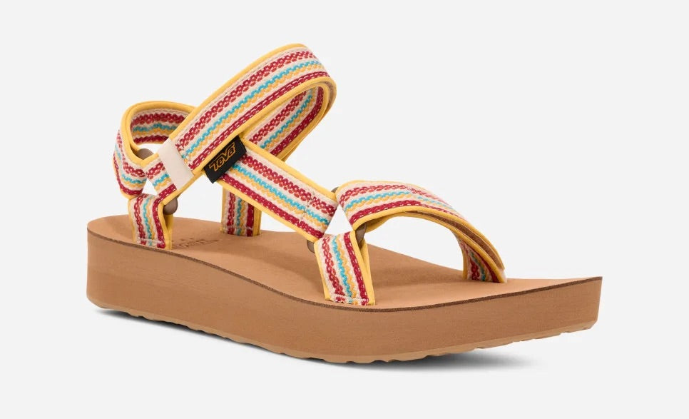 Teva Women's Midform Universal Woven Sandal - Coconut/Tanzine