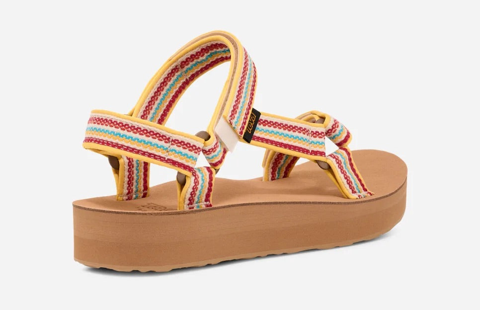 Teva Women's Midform Universal Woven Sandal - Coconut/Tanzine
