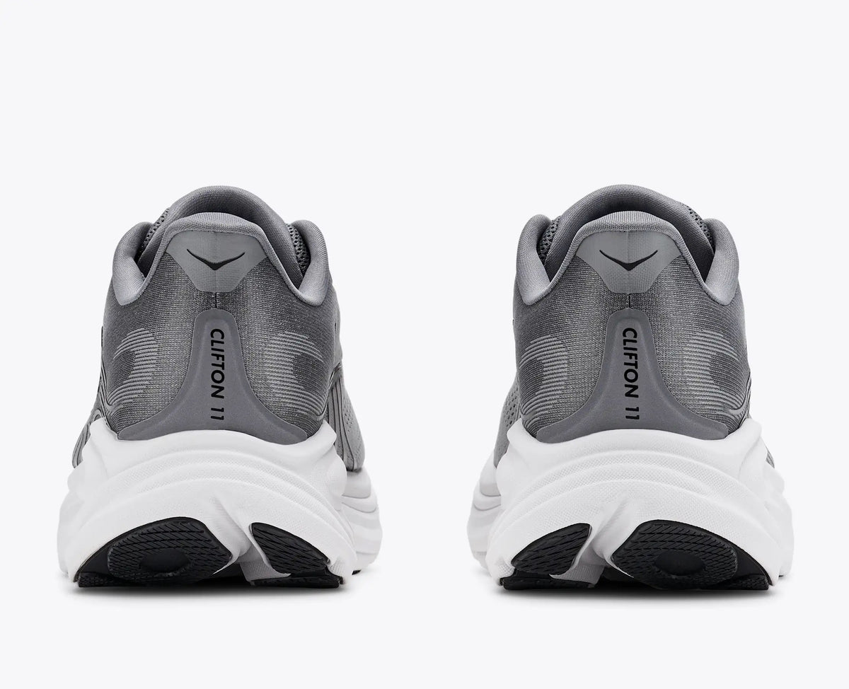 HOKA Men's Clifton 11 Running Shoes - Glactic Grey/Stellar Grey