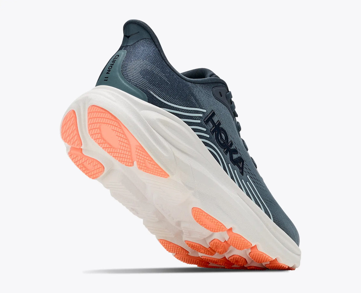 HOKA Women's Clifton 11 - Faded Navy / Glimmering Blue