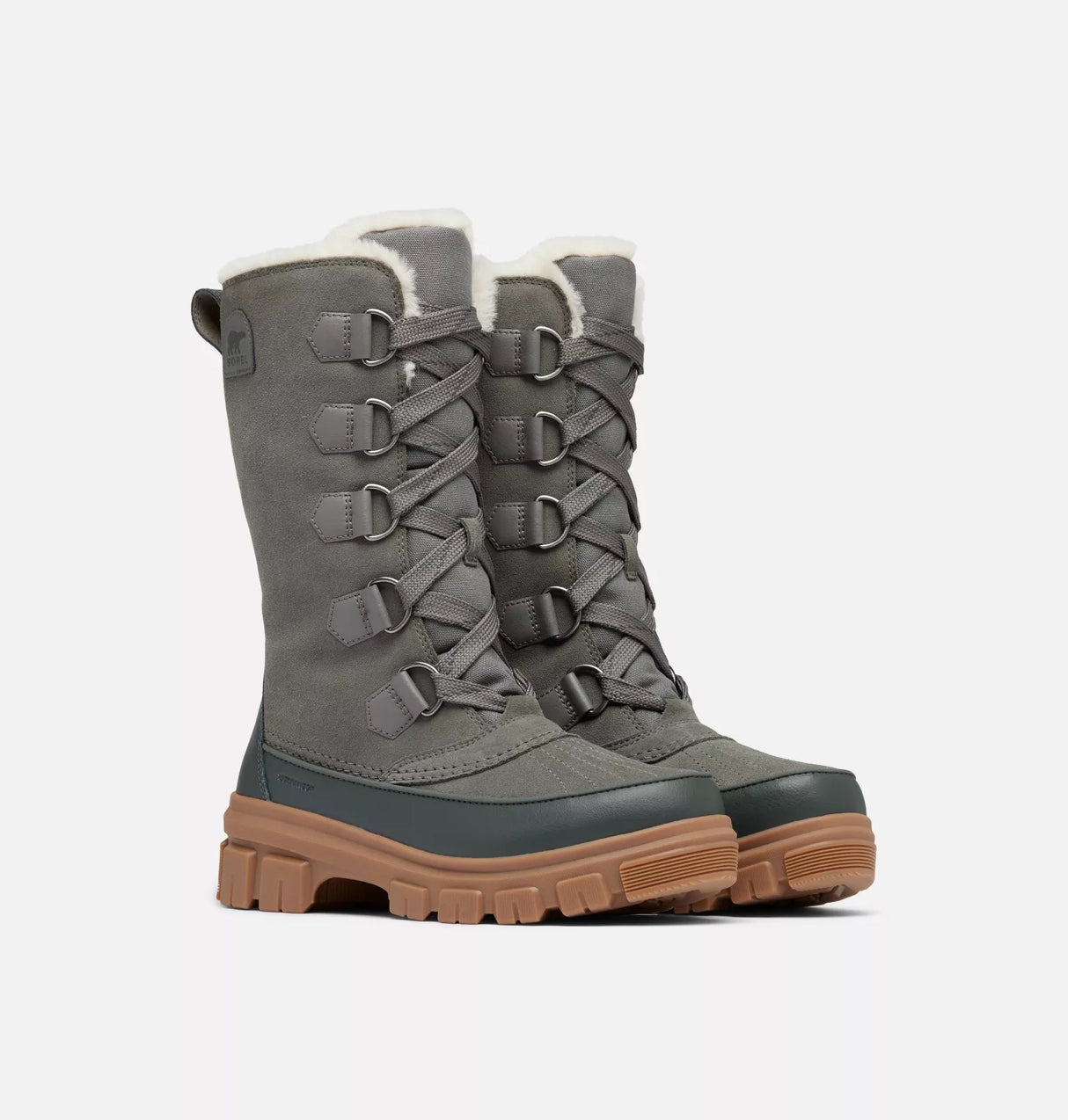 SOREL Women's TIVOLI™ V Tall Waterproof Boot - Quarry/Grill