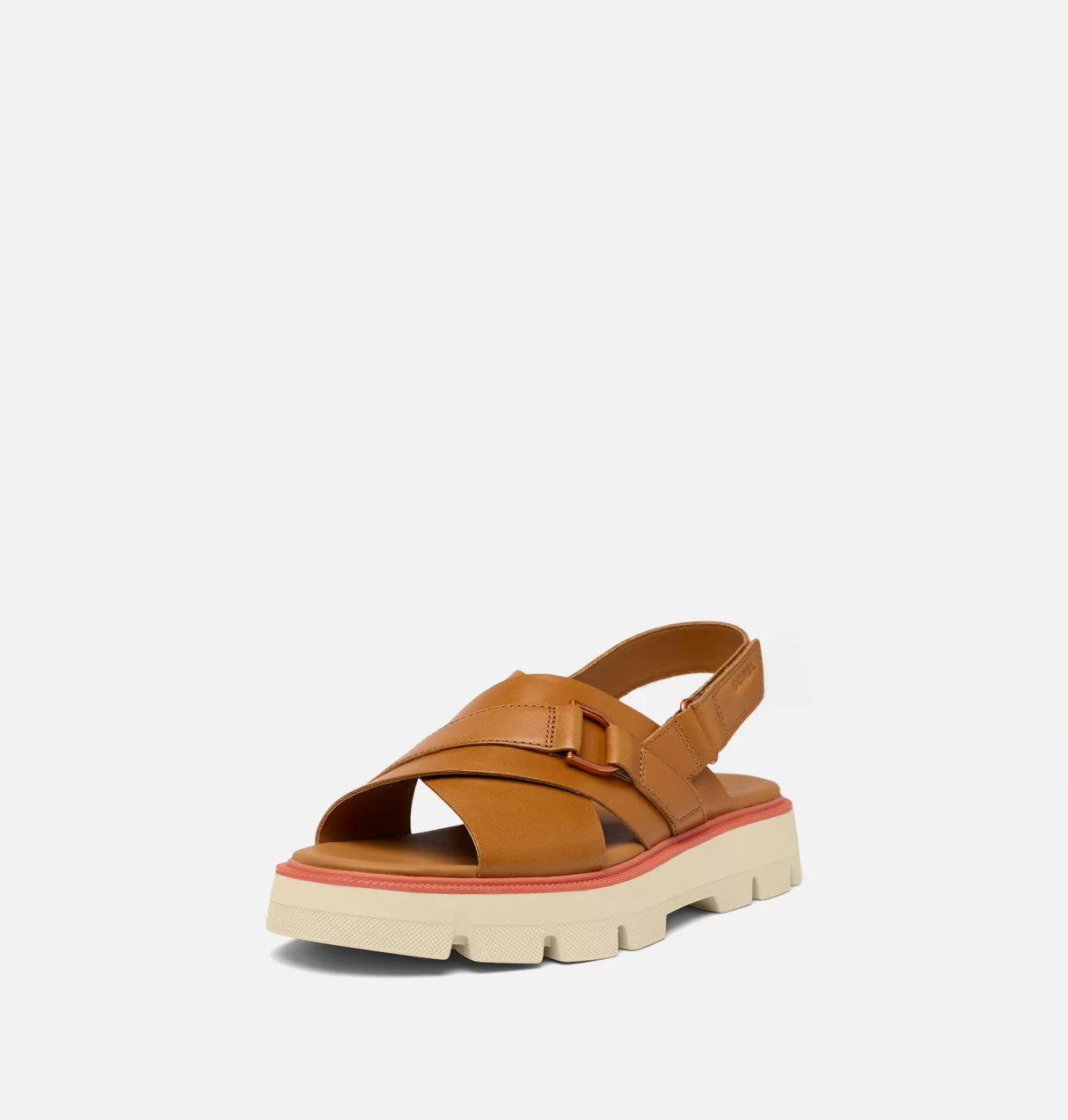 Sorel Women's REIN CB™ Crisscross Sandal - Canyon Gold/Bleached Ceramic