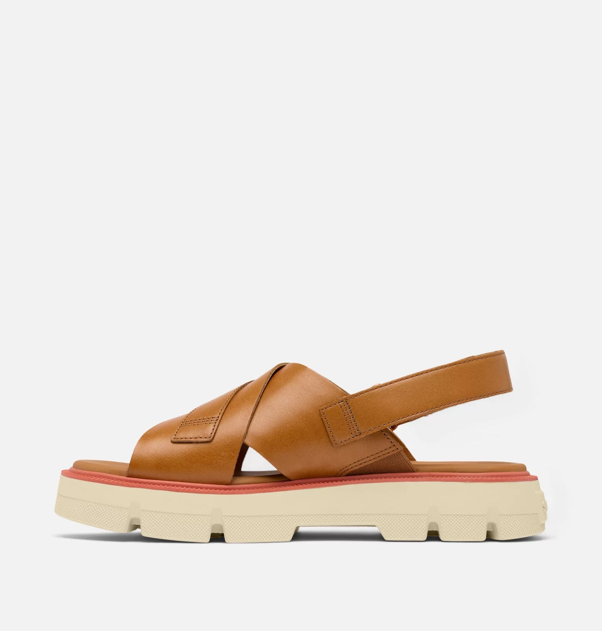 Sorel Women's REIN CB™ Crisscross Sandal - Canyon Gold/Bleached Ceramic