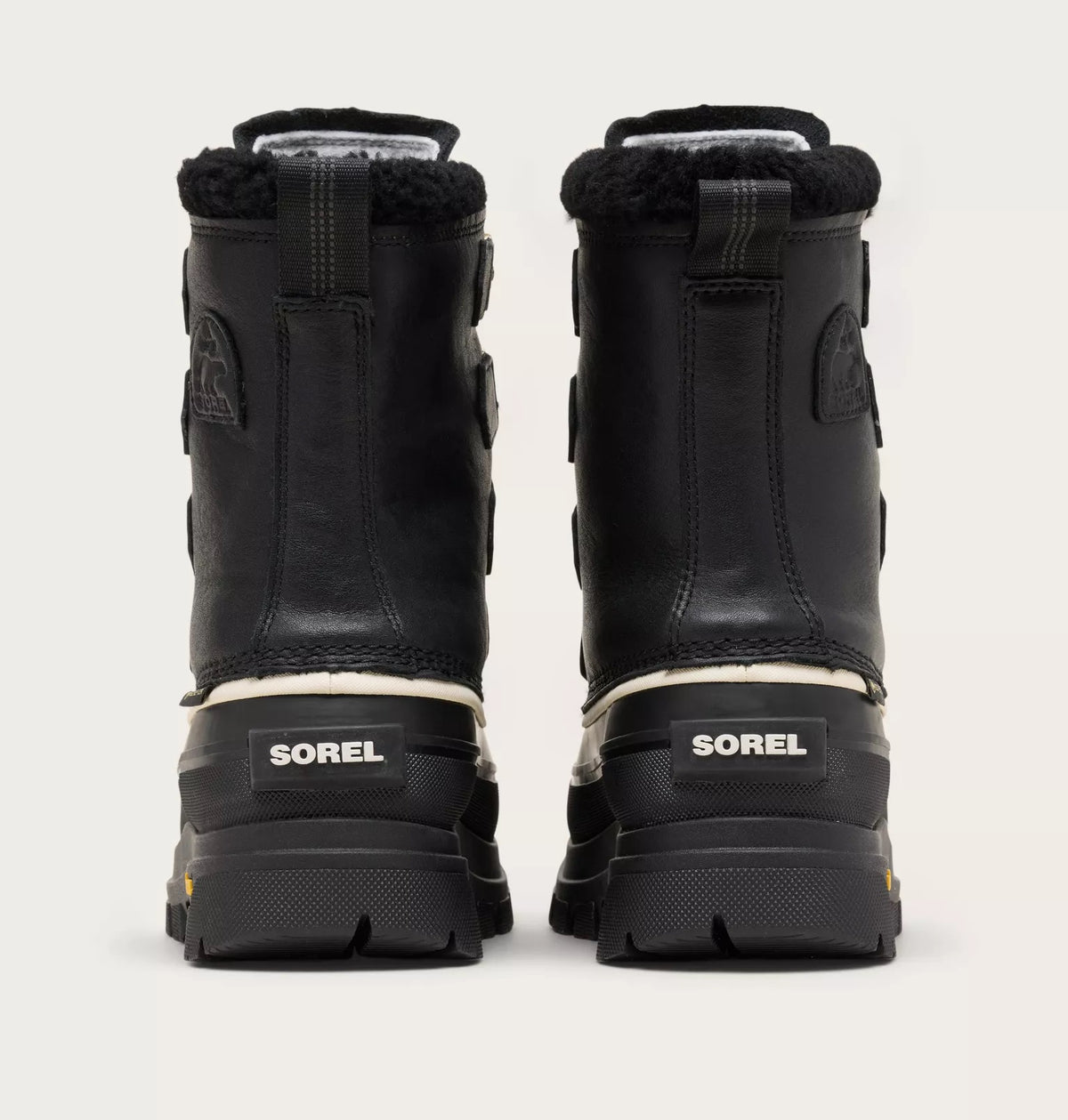SOREL Women's CARIBOU HORIZON™ GTX Winter Boots - Black/Honey White
