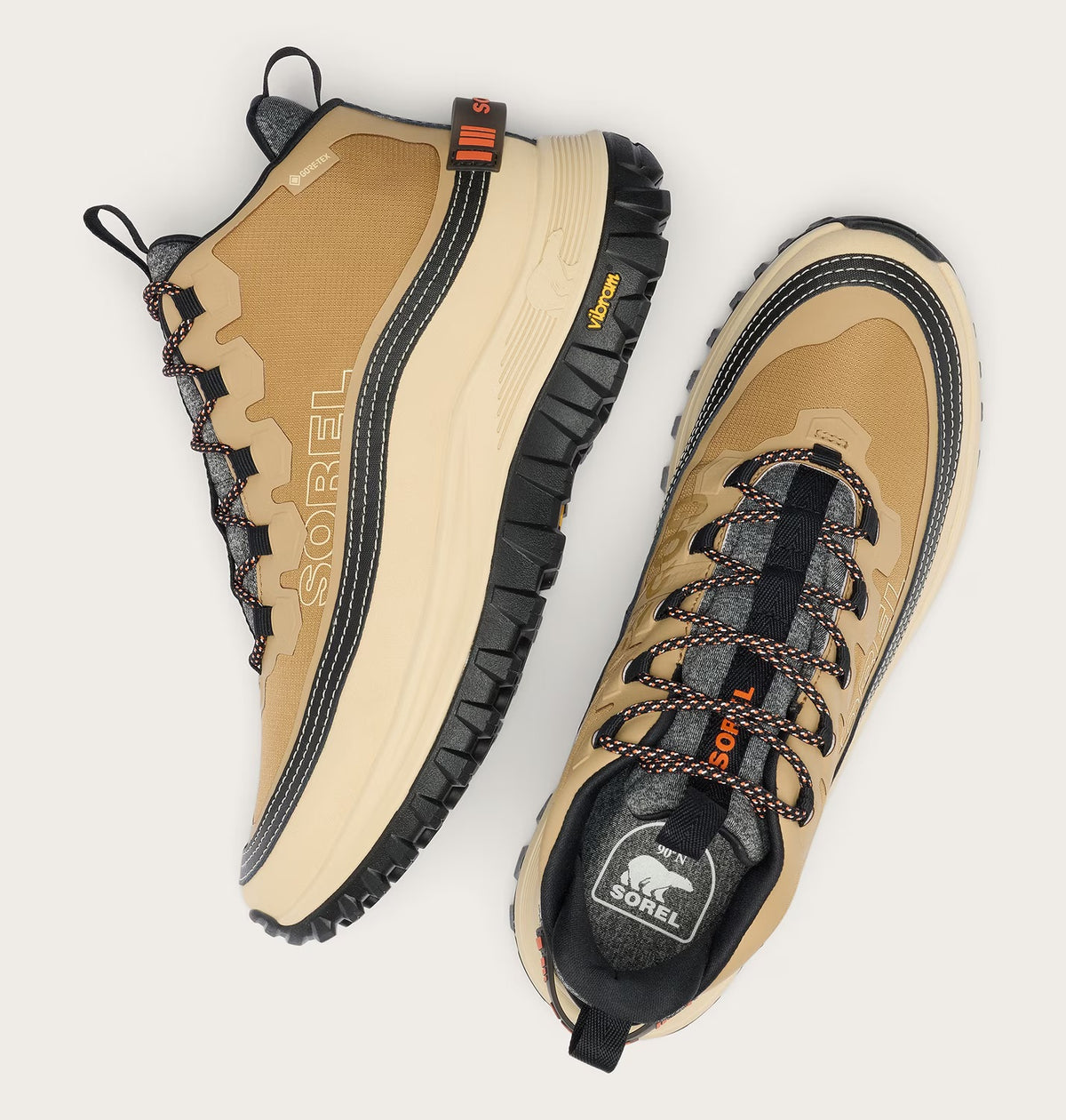 Callsign Horizon™ Mid GTX Men's Waterproof Sneaker - Caribou Buff, Caribou Beige