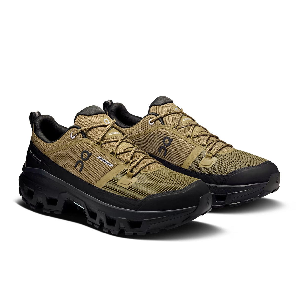 On Cloud Men's Cloudrock Low Waterproof - Hunter/Black