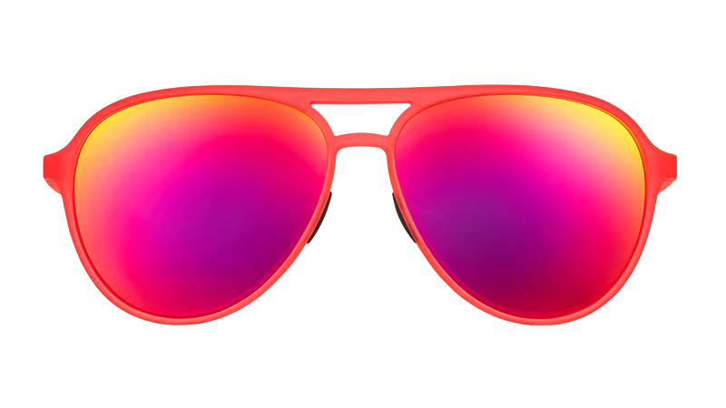 Goodr Mach G Sunglasses - Captain Blunt's Red Eye