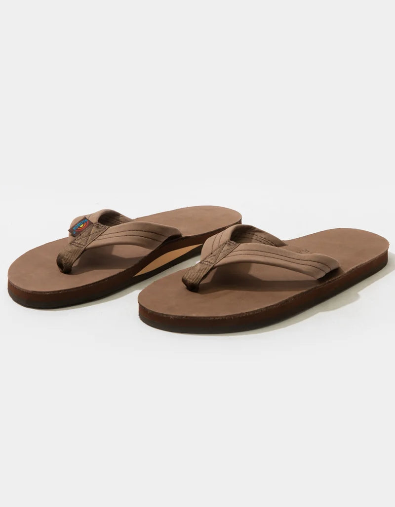 Rainbow Men' Sandal - Premier Leather/Dark Brown