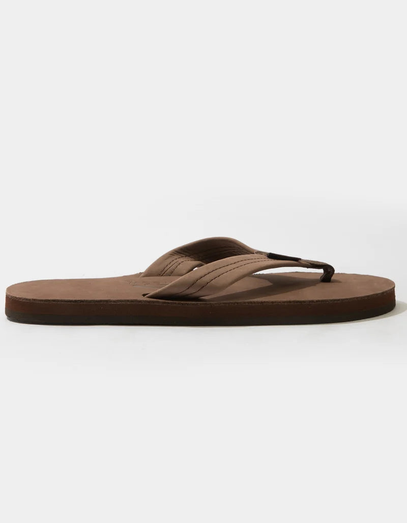 Rainbow Men' Sandal - Premier Leather/Dark Brown
