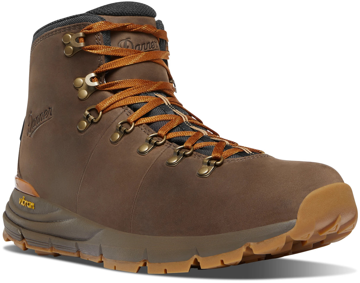 Danner Men's Mountain 600 Leaf Mid GTX Hiking Boot - Brown/Glazed Ginger