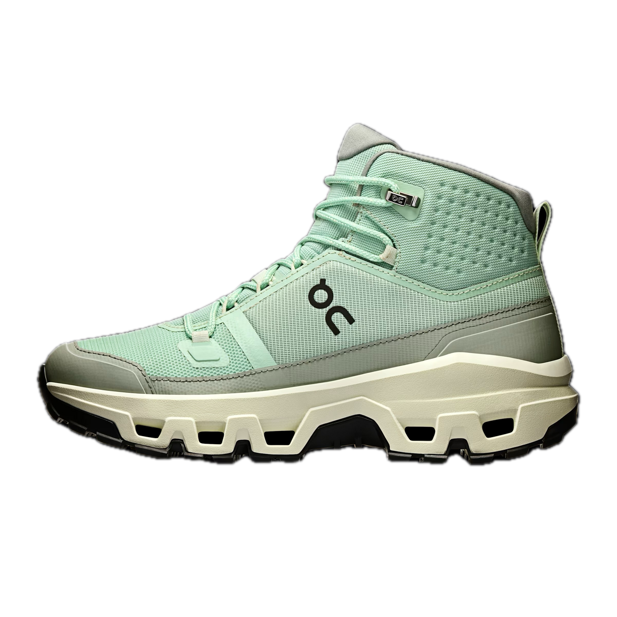On Cloud Women's Cloudrock Mid Waterproof - Mineral/Aloe