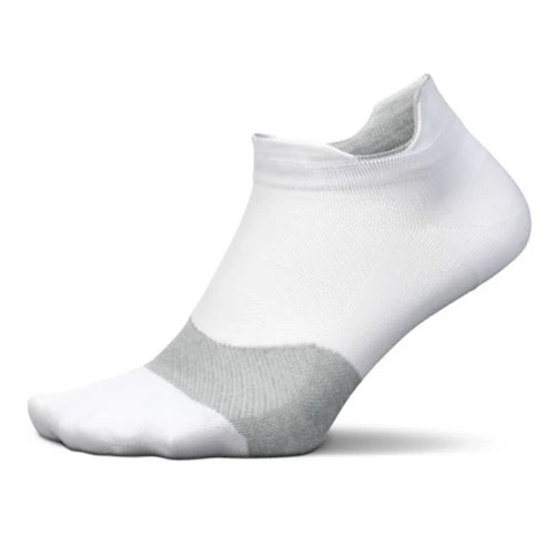 Feetures Unisex Elite Lt NST Ultra Light Socks - White