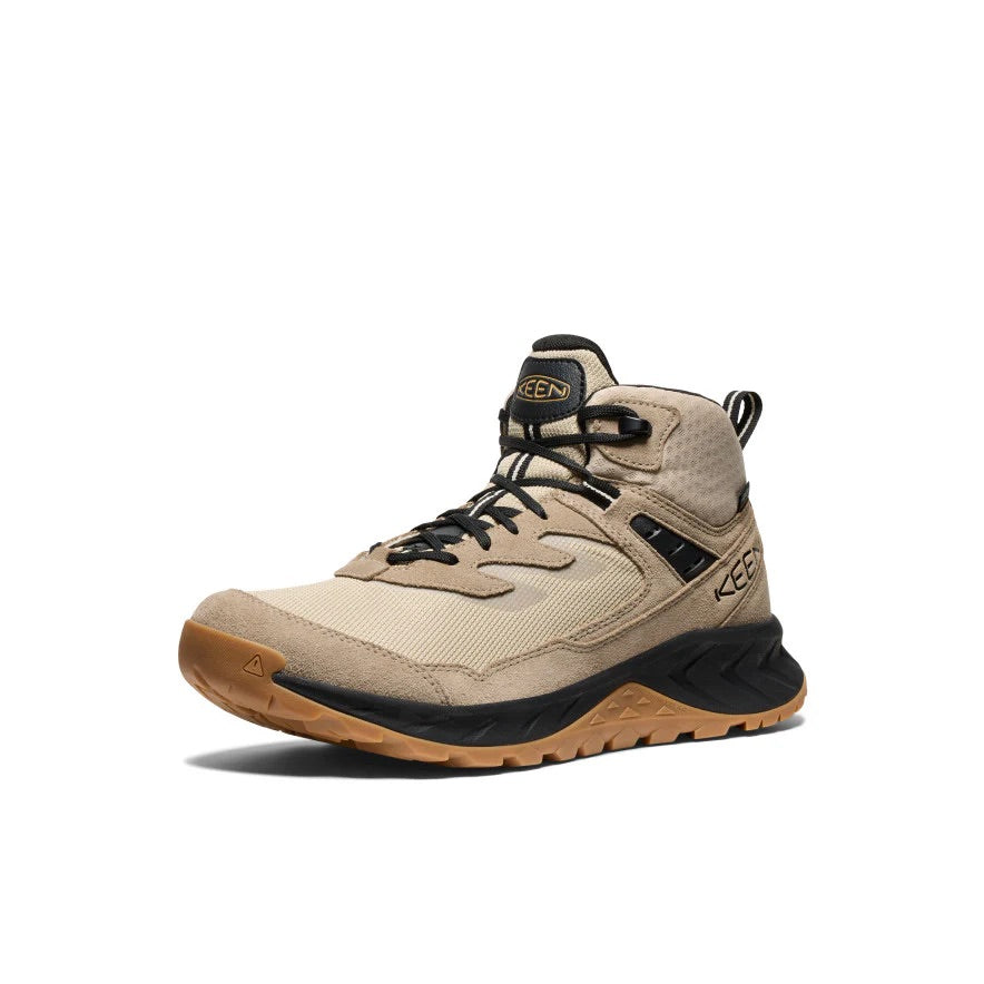 Keen Men's Hightrail Waterproof Hiking Boot - Brindle/Oak Buff