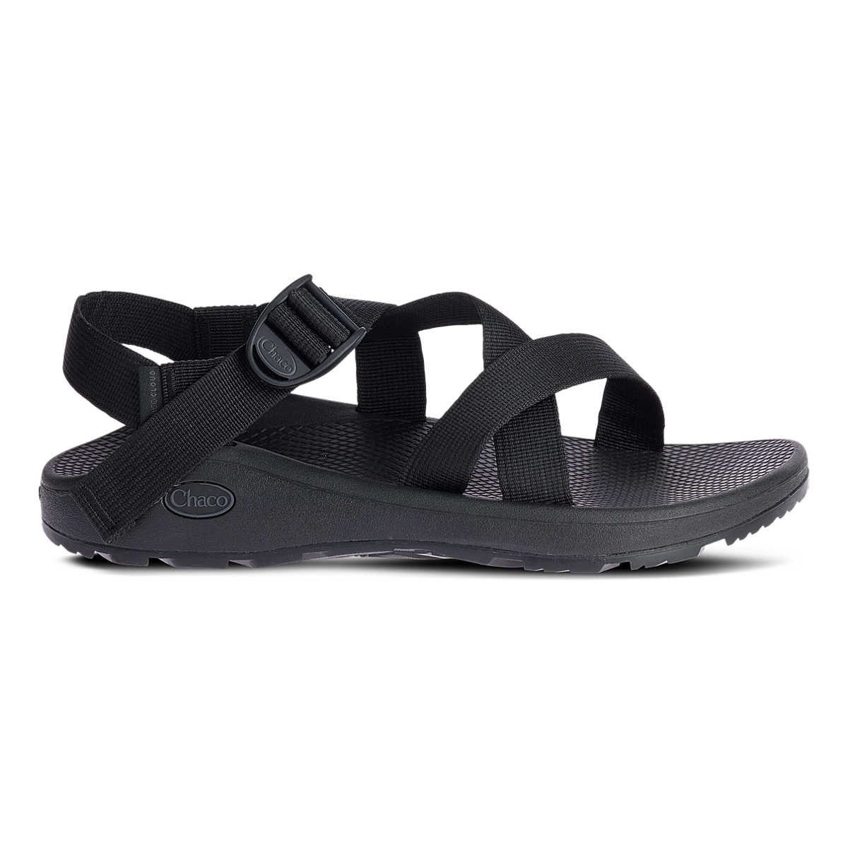 Chaco Men's Z/Cloud Adjustable Strap Cushioned Sandal - Black