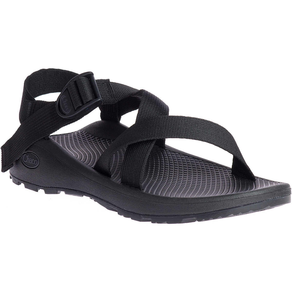 Chaco Men's Z/Cloud Adjustable Strap Cushioned Sandal - Black