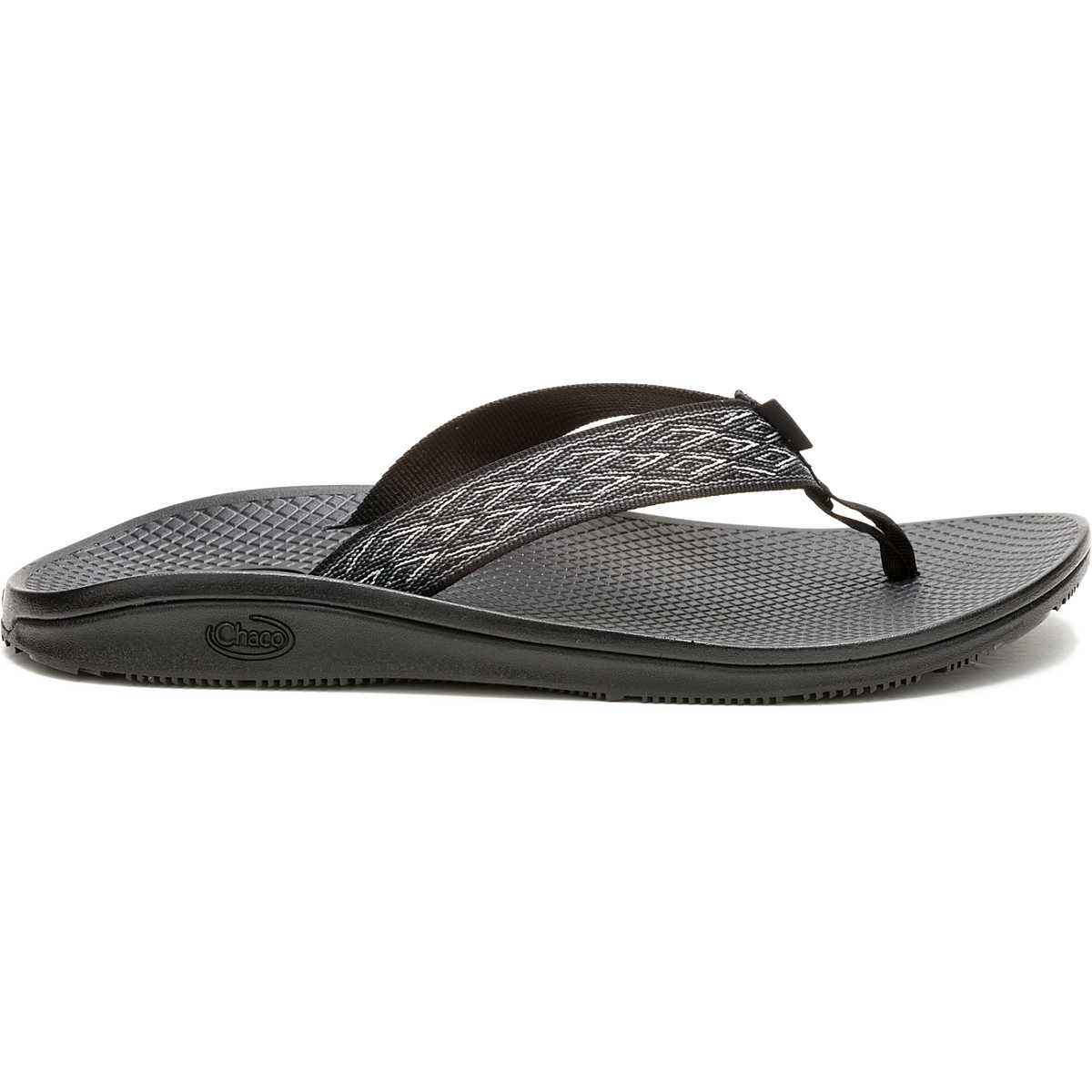 Chaco Men's Classic Flip Fops - Summit Black/White