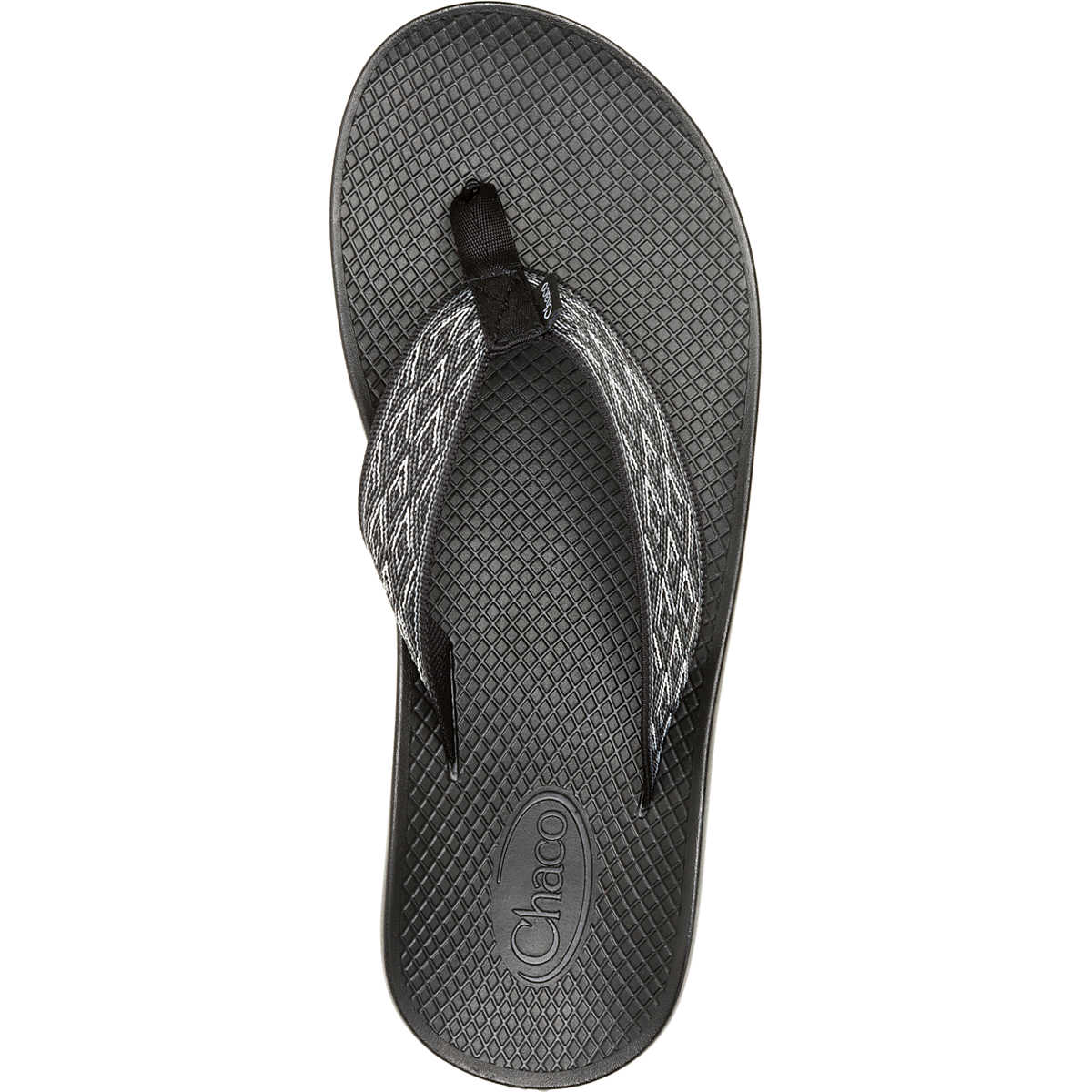 Chaco Men's Classic Flip Fops - Summit Black/White