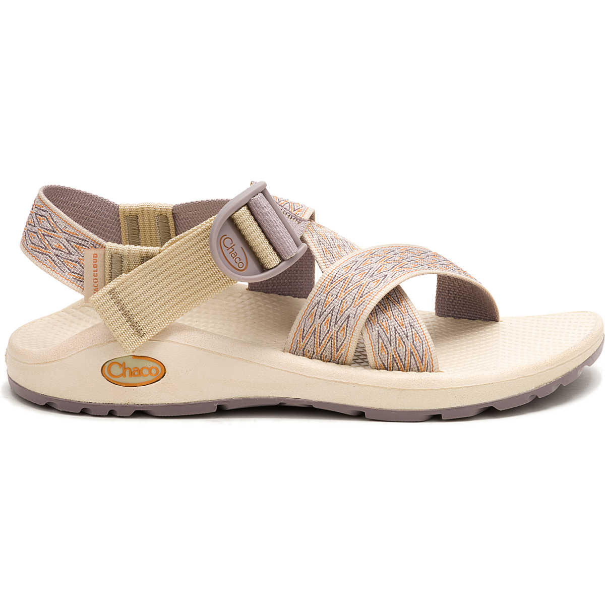 Chaco Women's Mega Z/Cloud Wide-Strap Cushioned Sandal - Summit Khaki