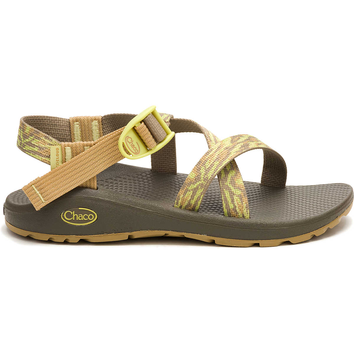 Chaco Women's Z/Cloud Adjustable Strap Cushioned Sandal - Flare Banana Split