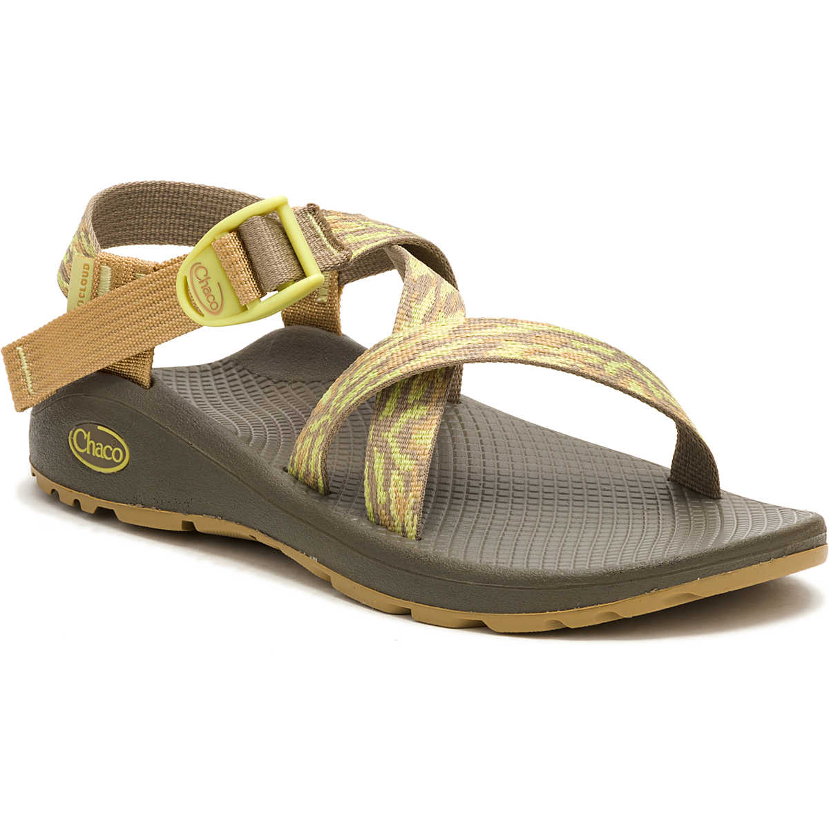 Chaco Women's Z/Cloud Adjustable Strap Cushioned Sandal - Flare Banana Split