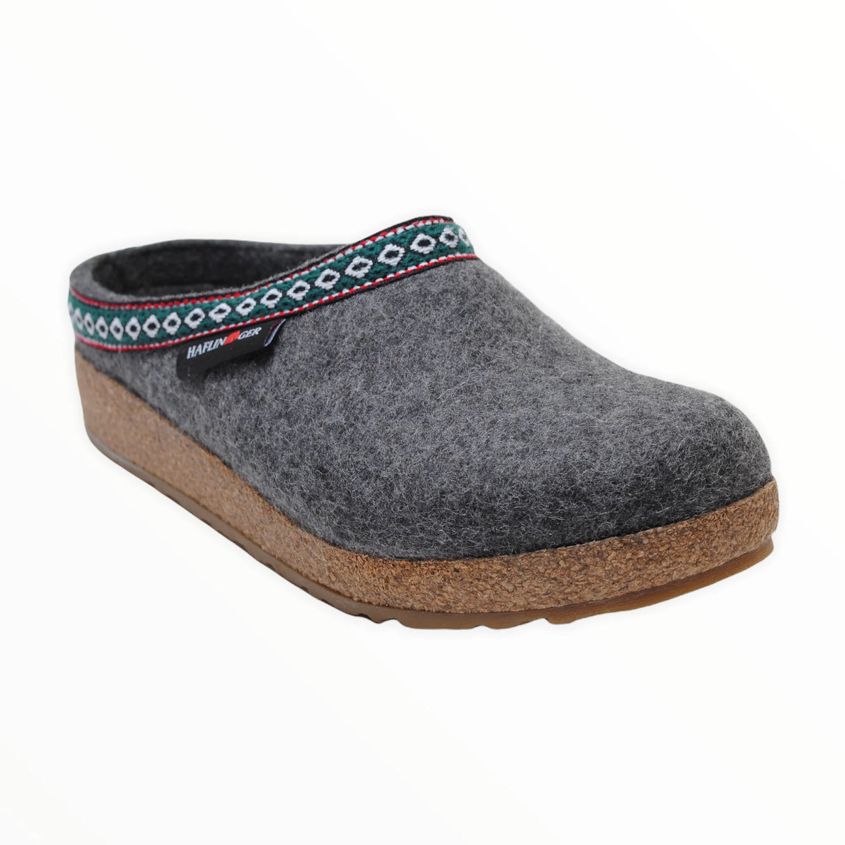 Haflinger GZ Slipper - Grey