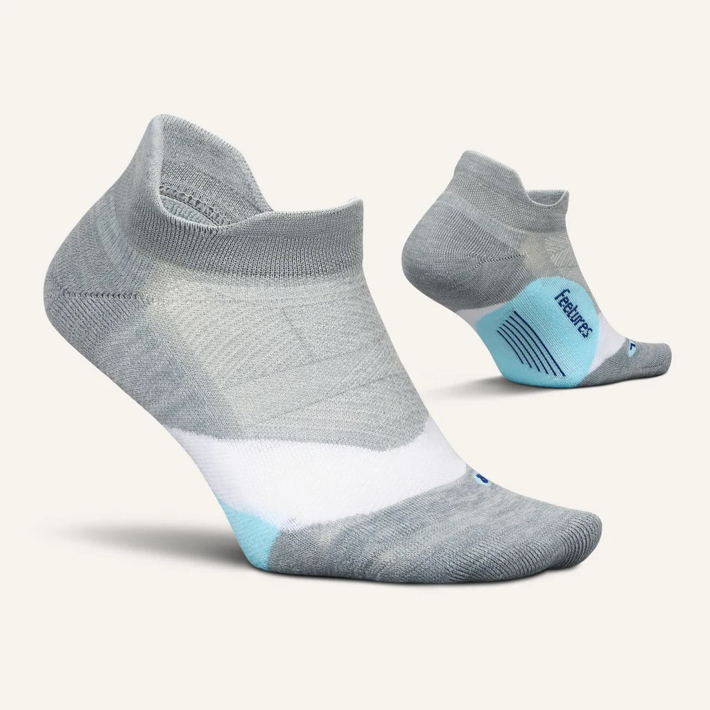 Feetures Elite Light Cushion Tab - Gray Sky