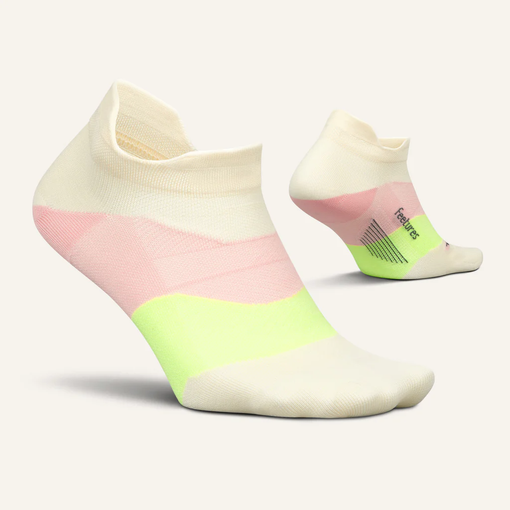 Feetures Women's Elite Ultra Light Tab - Sandy Melon