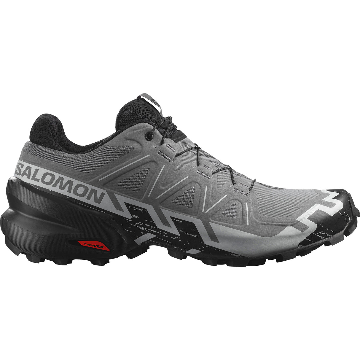 Salomon Men's Speedcross 6 - Quiet Shade/Black/Pearl Blue