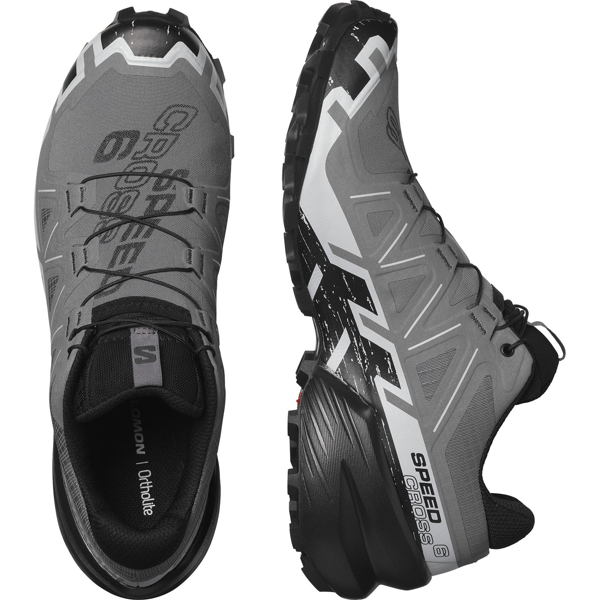 Salomon Men's Speedcross 6 - Quiet Shade/Black/Pearl Blue