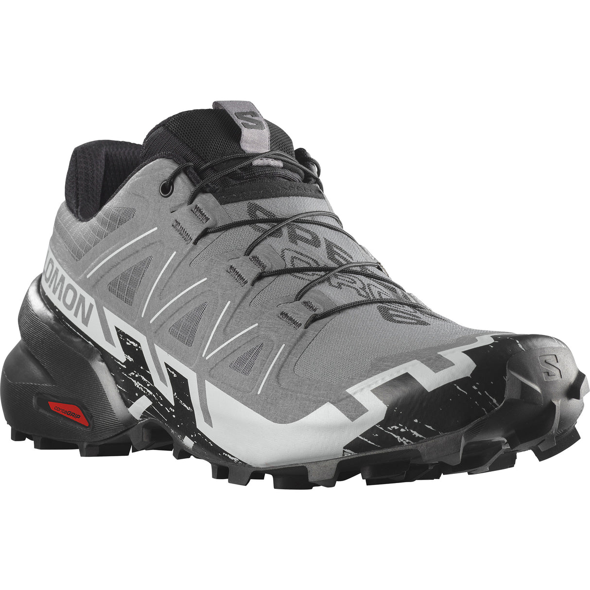 Salomon Men's Speedcross 6 - Quiet Shade/Black/Pearl Blue