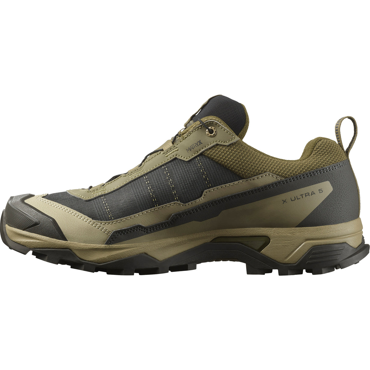 Salomon Men's X Ultra 5 GTX - Martini Olive/Gray Green/Blue Nights