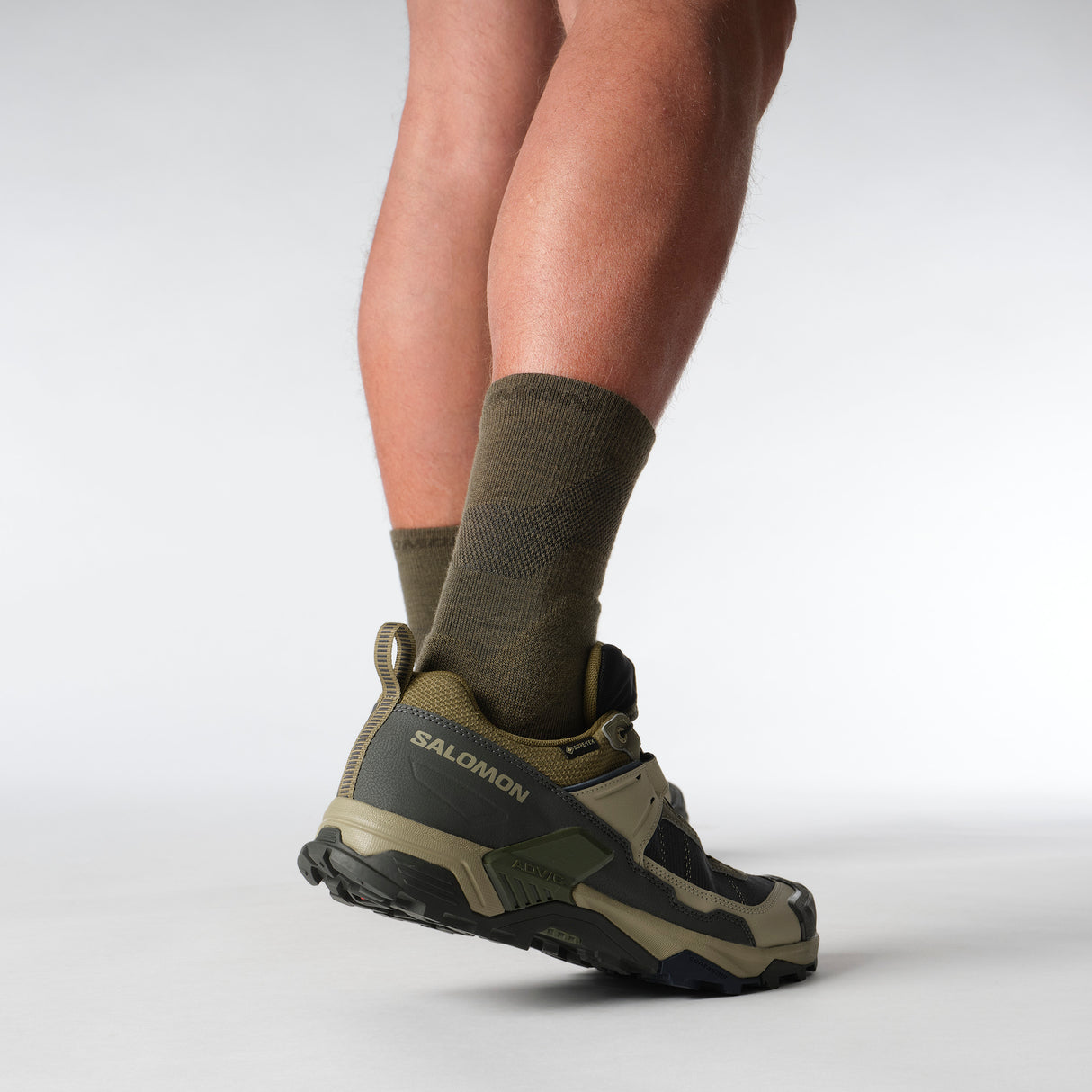 Salomon Men's X Ultra 5 GTX - Martini Olive/Gray Green/Blue Nights