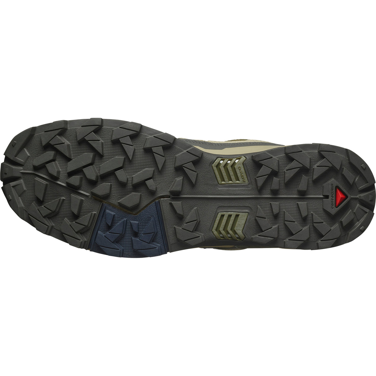 Salomon Men's X Ultra 5 GTX - Martini Olive/Gray Green/Blue Nights