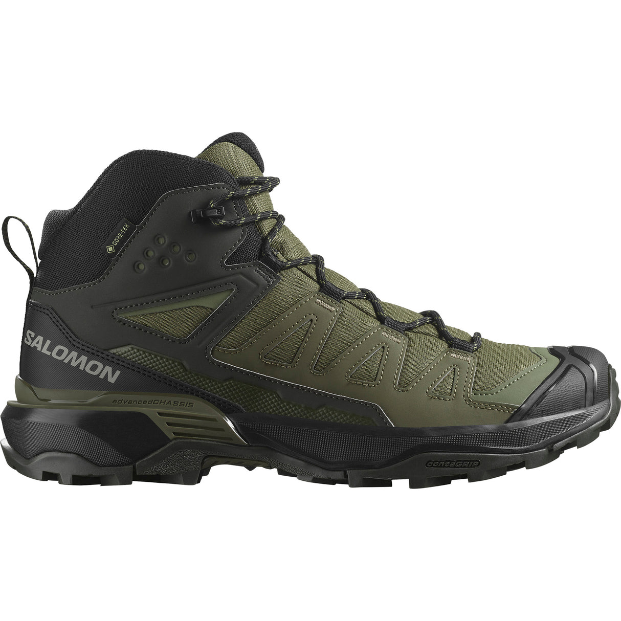 Salomon Men's X Ultra 360 Mid GTX - Olive Night/Black/Peat