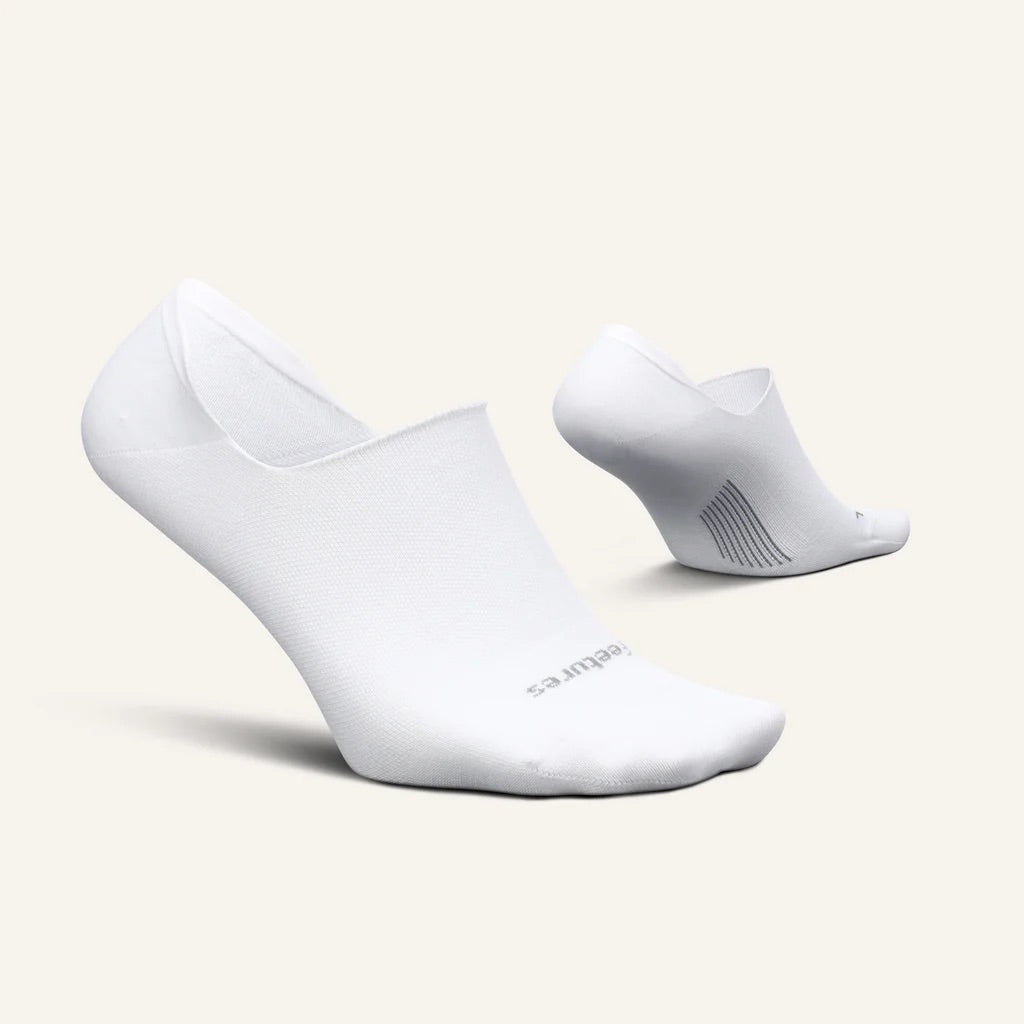 Feetures Women's Everyday Ultra Light No Show Socks - White