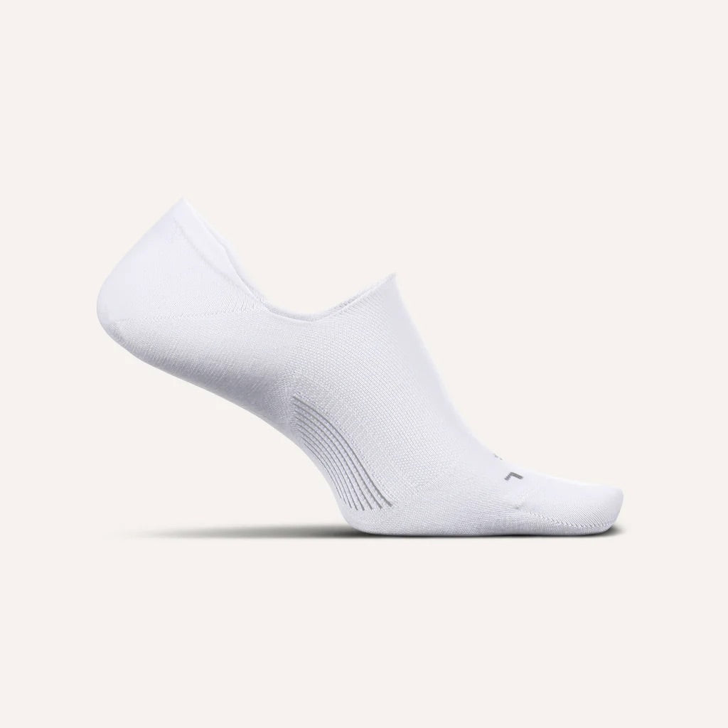 Feetures Women's Everyday Ultra Light No Show Socks - White