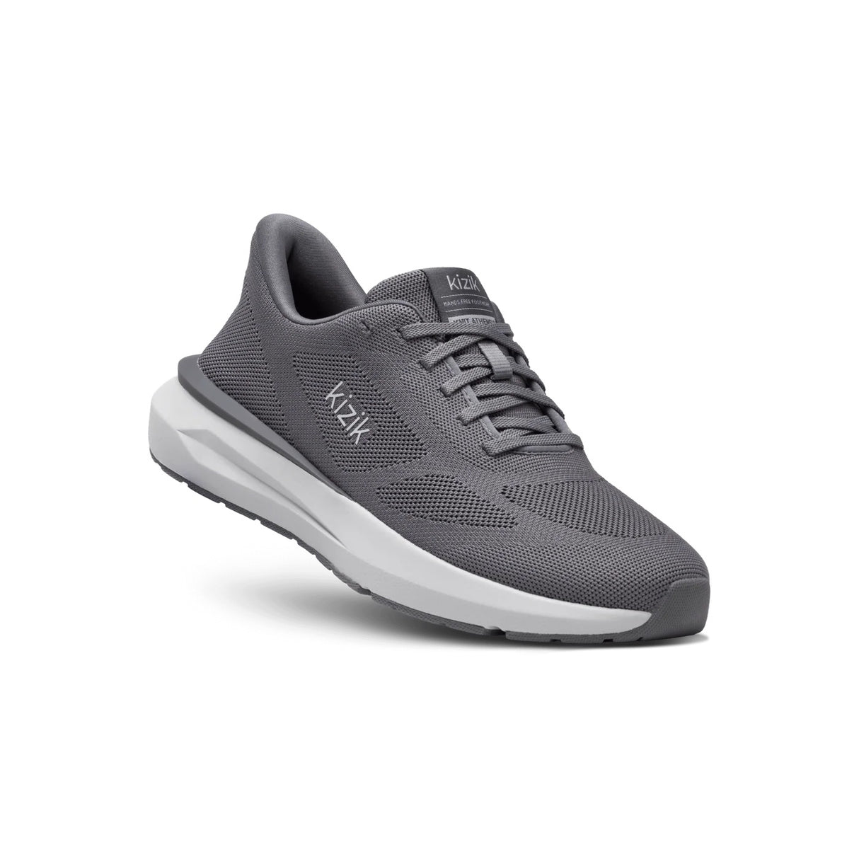 Kizik Men's Hand's Free Athens 2 Knit - Smoked Pearl