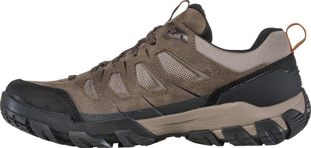 Oboz Men's Sawtooth X Low B-Dry Waterproof Hiking Shoes - Canteen