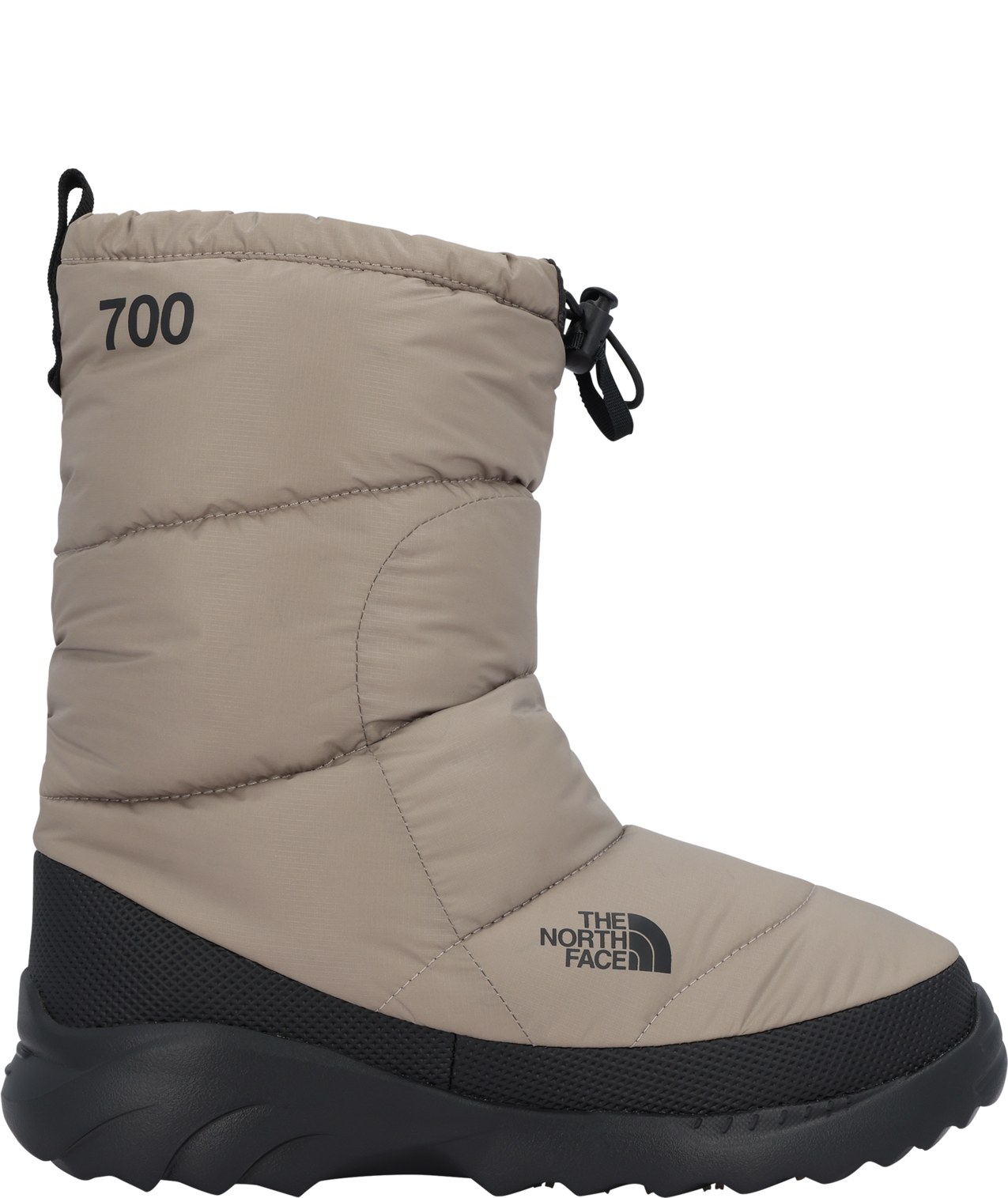 The North Face Nuptsie Traction Bootie - Mushroom Grey/TNF Black