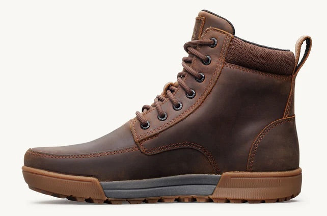 Lems Men's Boulder Summit Waterproof - Rugged Bark
