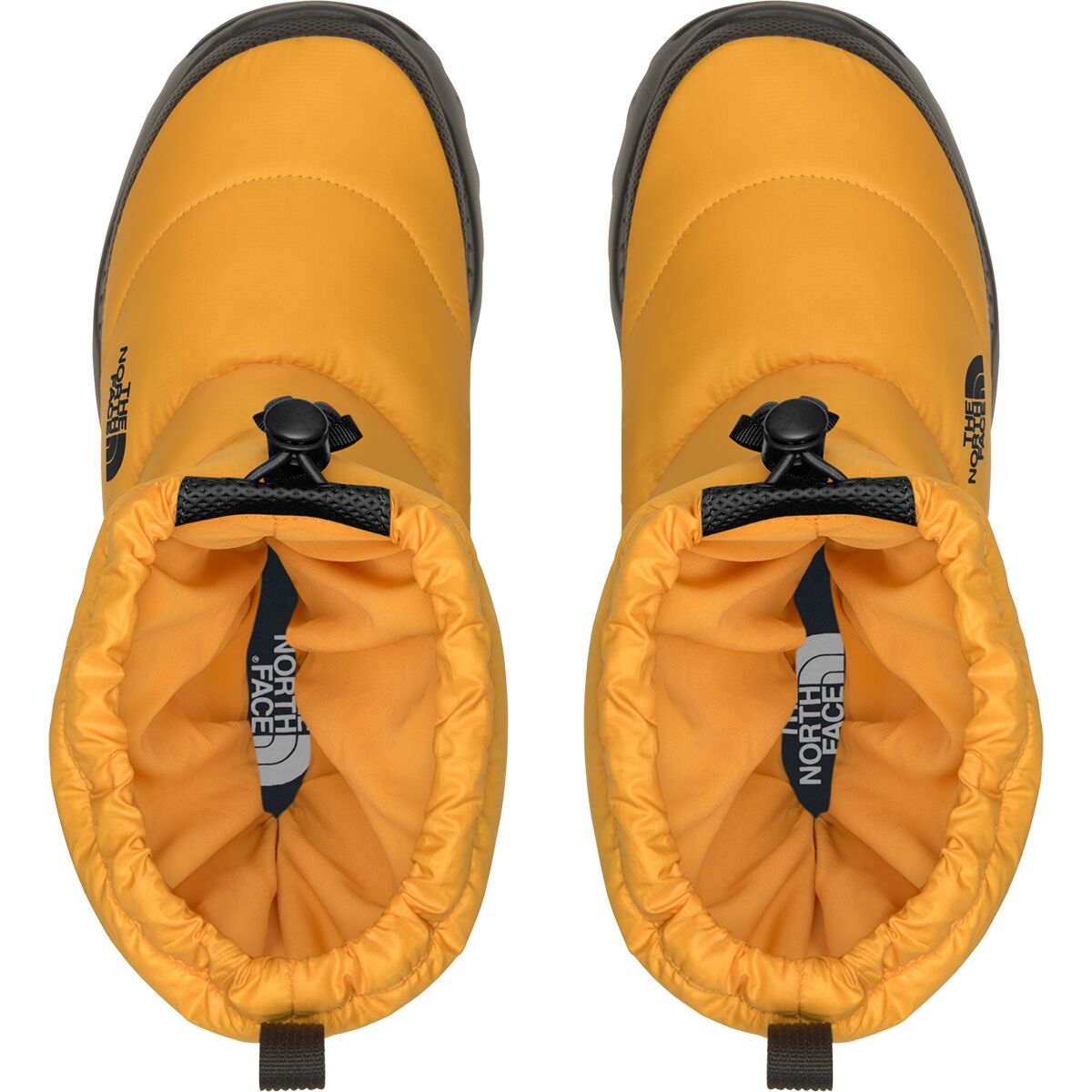 The North Face Unisex Nuptse Traction Bootie - Summit Gold/TNF Black