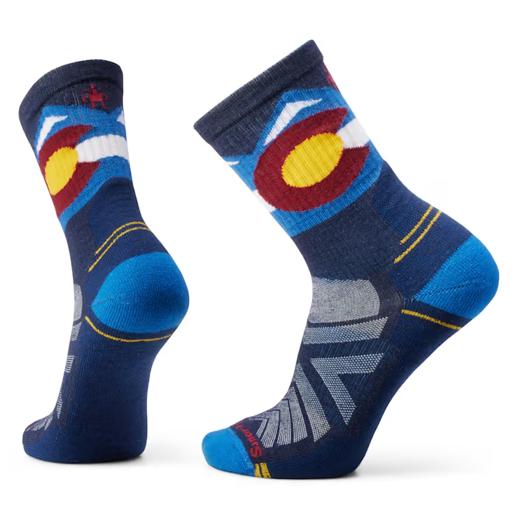 Smartwool Unisex Hike Light Cushion Crew Socks - Laguna Blue